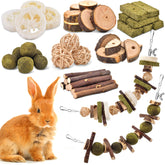 KATUMO Rabbit Chew Toys package view—natural materials for safe chewing.