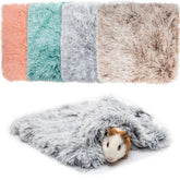 KAYCOWZA Guinea Pig Blankets 4 Pack cozy colors for warm, comfy cage spaces.