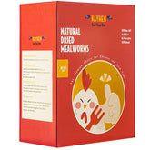 KAYHEN dried mealworms in bag open for easy feeding