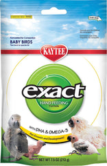 Kaytee Exact Hand Feeding Bird Food 2-pack bags for baby birds supporting growth and weaning