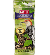 Kaytee Woodpecker Bird Bar 11oz with premium nuts and seeds attracts woodpeckers.