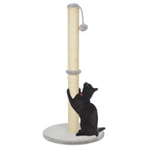 Kazura 34-inch scratching post side view for full-body stretches.
