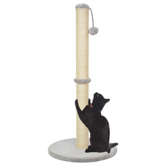 Kazura 34-inch scratching post side view for full-body stretches.