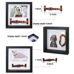 KCRasan collar display mats 8x8, great for showcasing collars with photos.