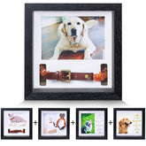 KCRasan pet memorial frame 9x9 with photo display for lasting memories.
