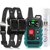 KDSZJDV citronella collar front view showing humane spray training highlight.