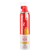 KDSZJDV Corrector Spray bottle closeup shows a safe deterrent for barking control.
