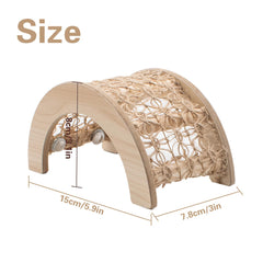 KeaJuidy Climbing Bridge rope detail emphasizes secure grip and natural texture