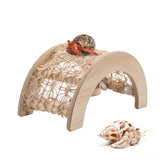 KeaJuidy Hermit Crabs Climbing Bridge side view shows sturdy play surface for climbing