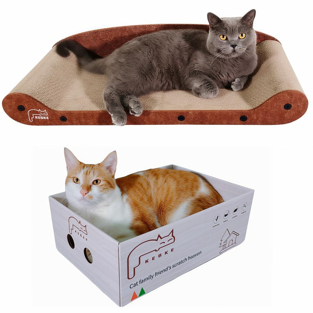KEBKE cat-scratcher-24inch-sofa provides durable furniture protection and cat scratching.