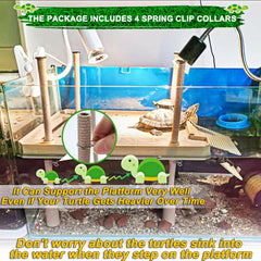 Keedolla engineering plastic keeps the turtle dock durable.
