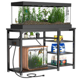 Keelian 55-75 gallon tank stand tabletop supports secure installation for large aquariums.