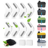 Kenida dog fountain filters 8-pack keeps water clear of debris for healthier drinking.
