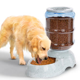 Kenond 3gallon gravity feeder full bowl helps maintain long feeding intervals for large dogs.