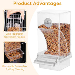Kenond Bottom Drawer waste compartment orange highlights simple cleaning after meals.