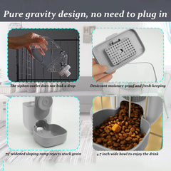 Kenond rotating buckle hanger with rubber pad secures on cage for safe feeding