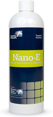 Kentucky Equine Research Nano-E bottle closeup illustrates easy dosing for antioxidant support.