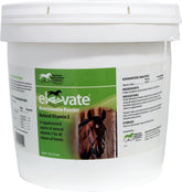 Kentucky Performance Prod Elevate Maintenance Powder jar showing natural vitamin E for horse health and immune support