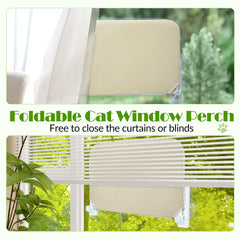 Keny window perch large size 22.8x11.8 inches for bigger cats to stretch.