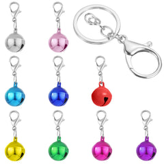 Kerros cat bell pack9 colors on collar improves visibility and easy identification.