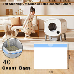 kevetheg extra-long reinforced drawstrings enable mess-free disposal