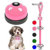 KEXIAVA dog door bells pink package—two-pack training set for easy potty routines.
