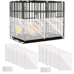 KEYIDE urine guard panel closeup – durable material for cage protection