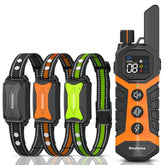 Kezlume dog collar remote 4000ft enables long-range training outdoors.
