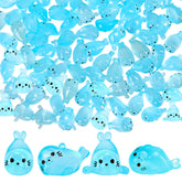 KH866 glow-seal-figurine-01 glows softly for fairy gardens and shelf displays.