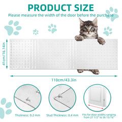KHS carpet protector close-up shows durable PVC material for pet-proof protection.