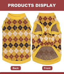 Kickred dog sweater side view soft acrylic knit for everyday comfort