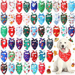 Kigeli Christmas dog bandana Snowman pattern for festive photos.