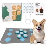 KIMPOK dog-buttons six-pack front view for training and communication.