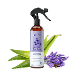 kin+kind dog deodorizing spray bottle for quick odor control