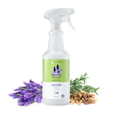 kin+kind flea-tick-spray bottle for dogs provides gentle pest protection