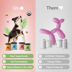 kin-kind organic ingredients like coconut and flax seed shown together