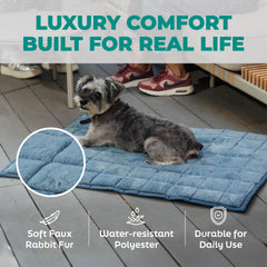 KindTail Nomad Nap Mat with carry handle ready for on-the-go adventures