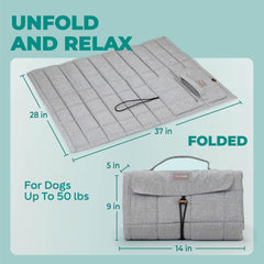 KindTail Nomad Nap Mat lightweight material for comfortable travel