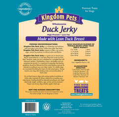 Kingdom Pets Duck Jerky treat breakable pieces for small dogs