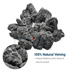 KINGRUI lava rock porous-biofiltration promotes water circulation and stability