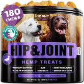 Kinpur hemp joint dog chews duck-flavor close-up showing tasty texture for joint support