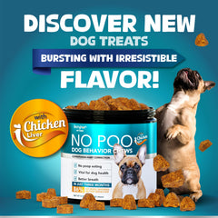 Kinpur No Poo Chews ingredients display with pumpkin and chamomile for digestion support