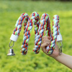 KINTOR Rope Bungee Perch encourages climbing for exercise and balance.