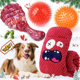 KIPRITII steak chew toy engages aggressive chewers with a beef-flavored design