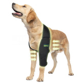 KISFLY elbow pads for dogs left leg worn – supports joints during rest and play