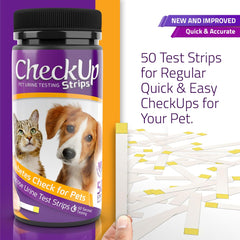 KIT4CAT CheckUp glucose strip for dipping demonstrates quick at home urine testing