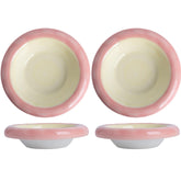 KITCHENLESTAR 6in cat bowl yellow outside view shows whisker-friendly, compact feeding.