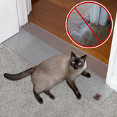 KittySmart Carpet Scratch Stopper pre-cut edge for quick doorway setup and reduced wear.