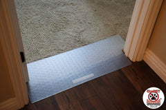KittySmart carpet scratch stopper setup position for easy installation.