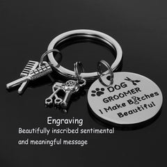 Kivosliviz keychain engraving text close-up showcases customization potential for gifts